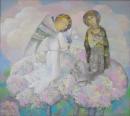 Благовещение. х.м. 90х80см.1998-2010гг.